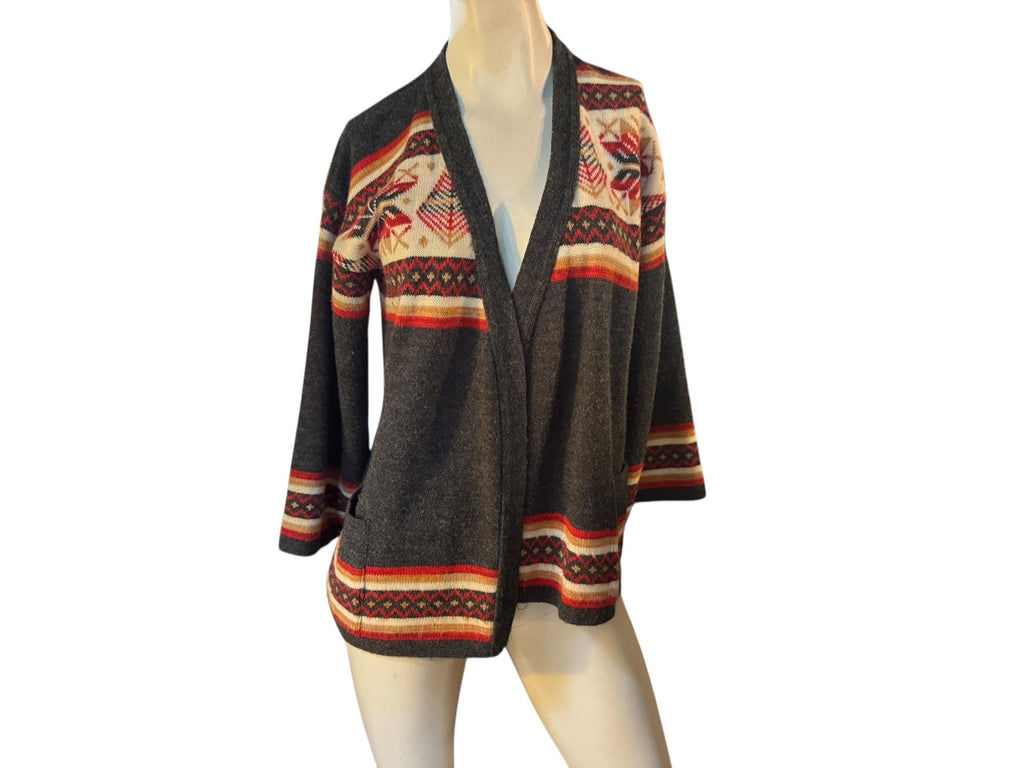 Vintage 70’s sweater bell sleeve M Mademoiselle
