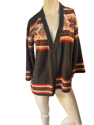 Vintage 70’s sweater bell sleeve M Mademoiselle