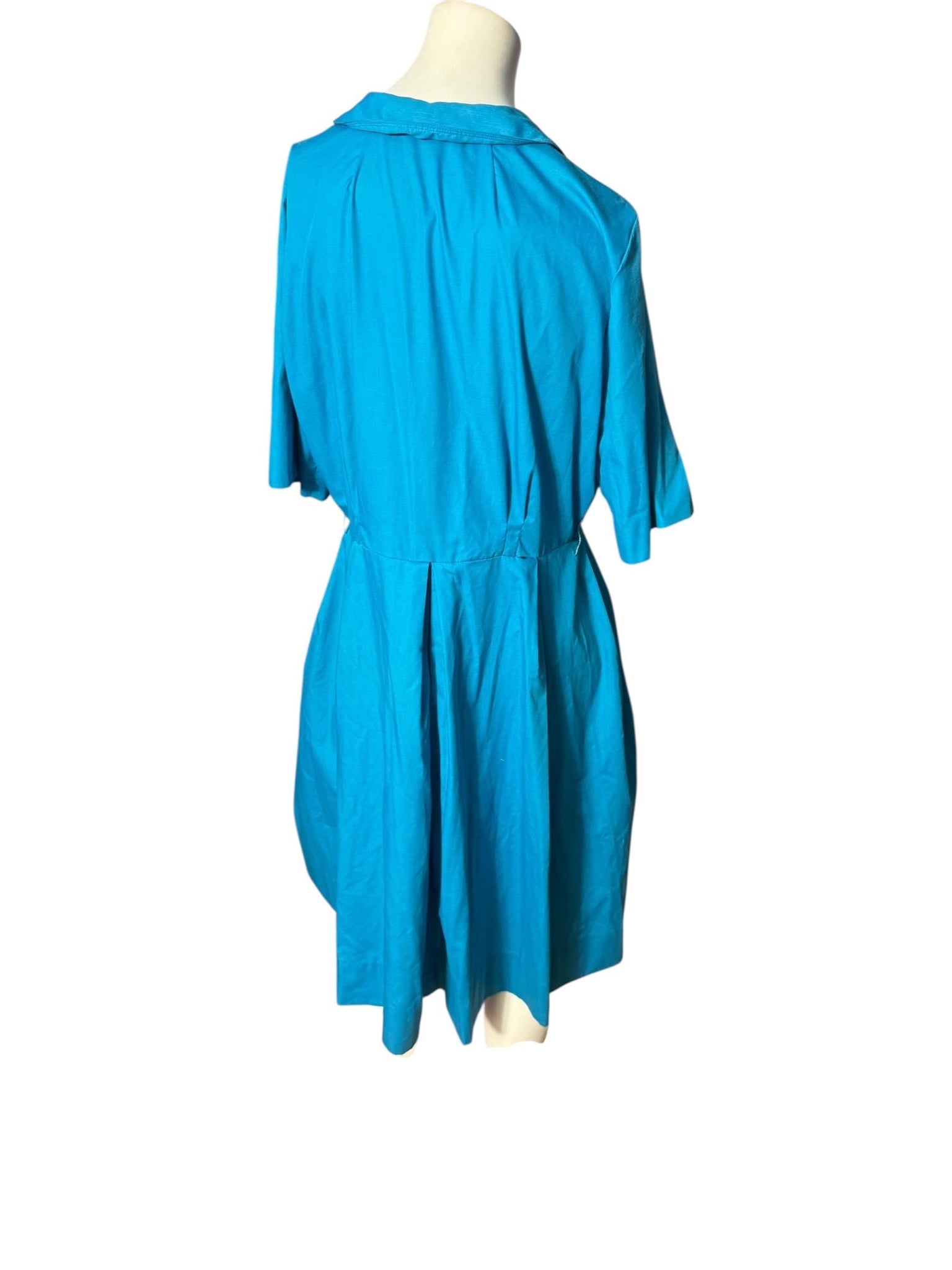 Vintage 50's 60's Lane Bryant cotton shirt dress XXL 21