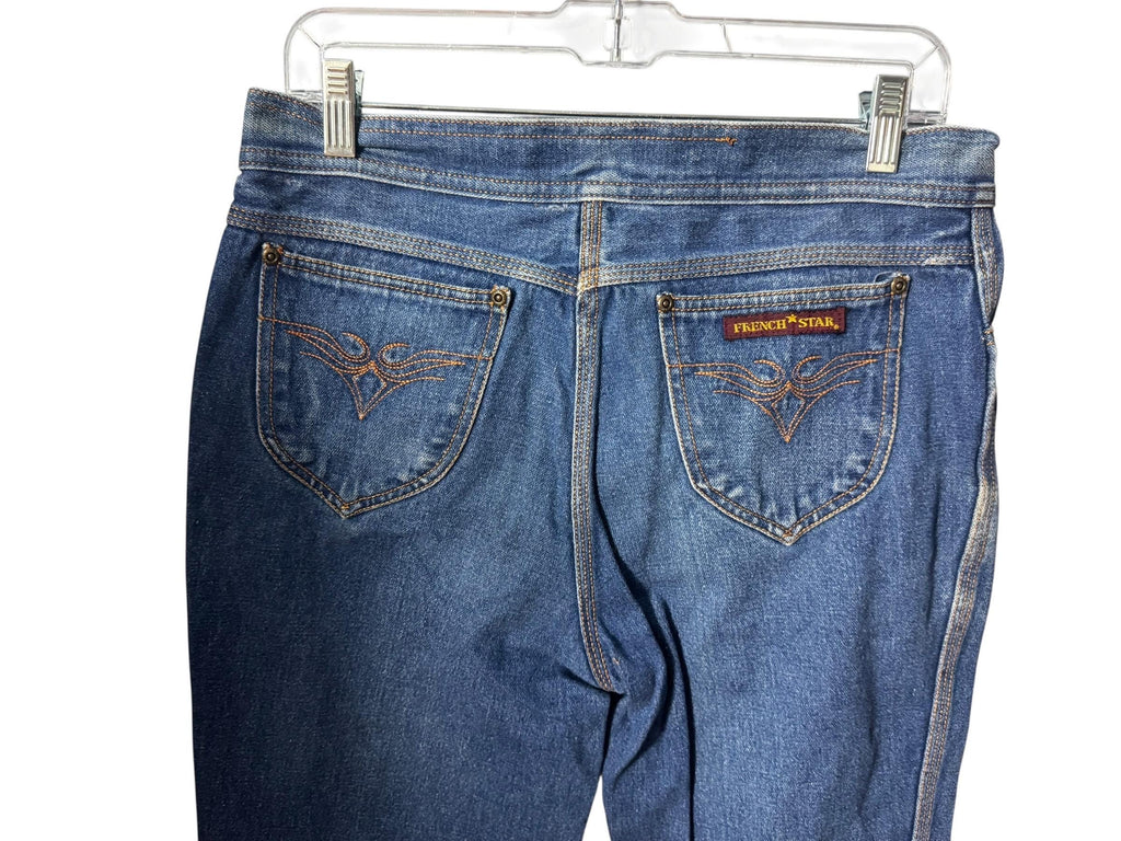 Vintage 70's jeans 34 x 27 French Star
