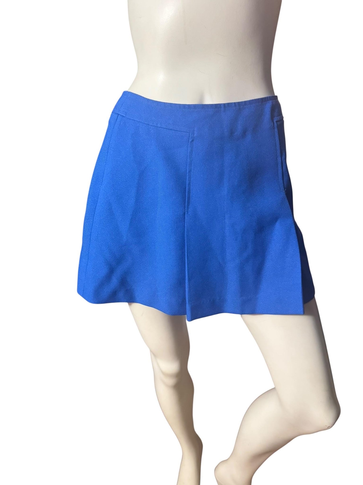 Vintage 80's blue Spalding mini tennis skirt S