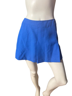 Vintage 80's blue Spalding mini tennis skirt S