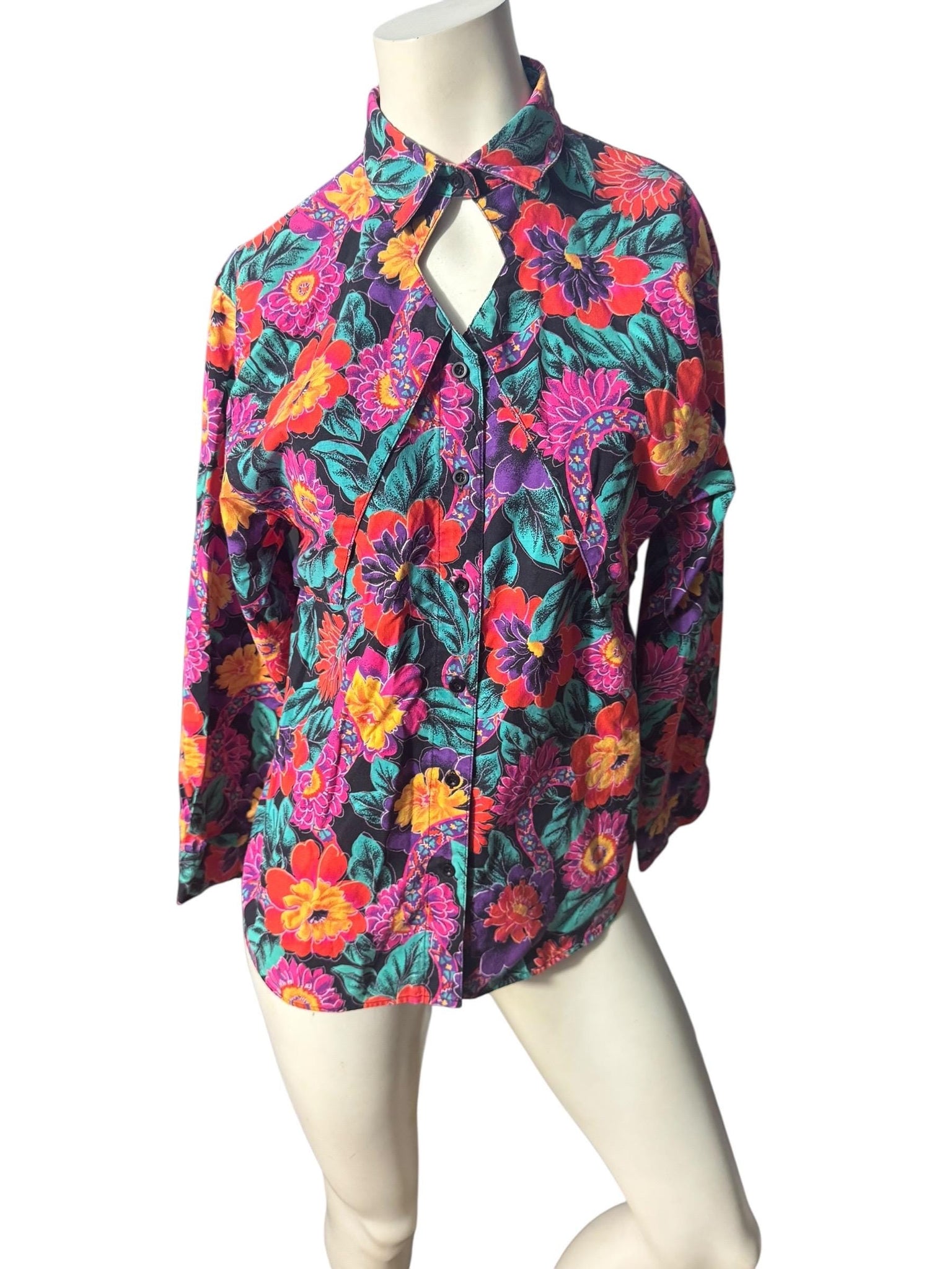 Vintage Women’s 80's Wrangler western shirt M L