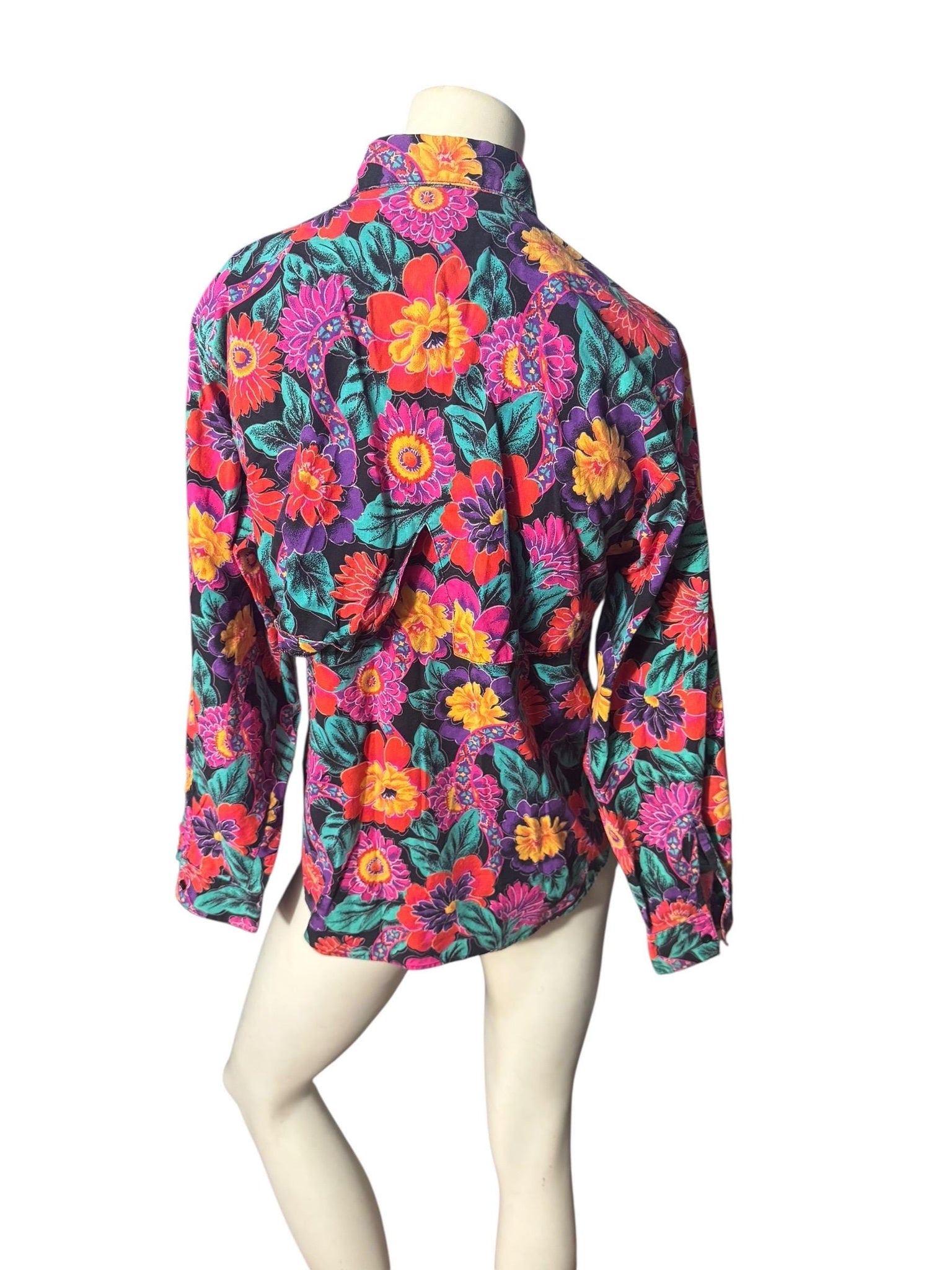 Vintage Women’s 80's Wrangler western shirt M L
