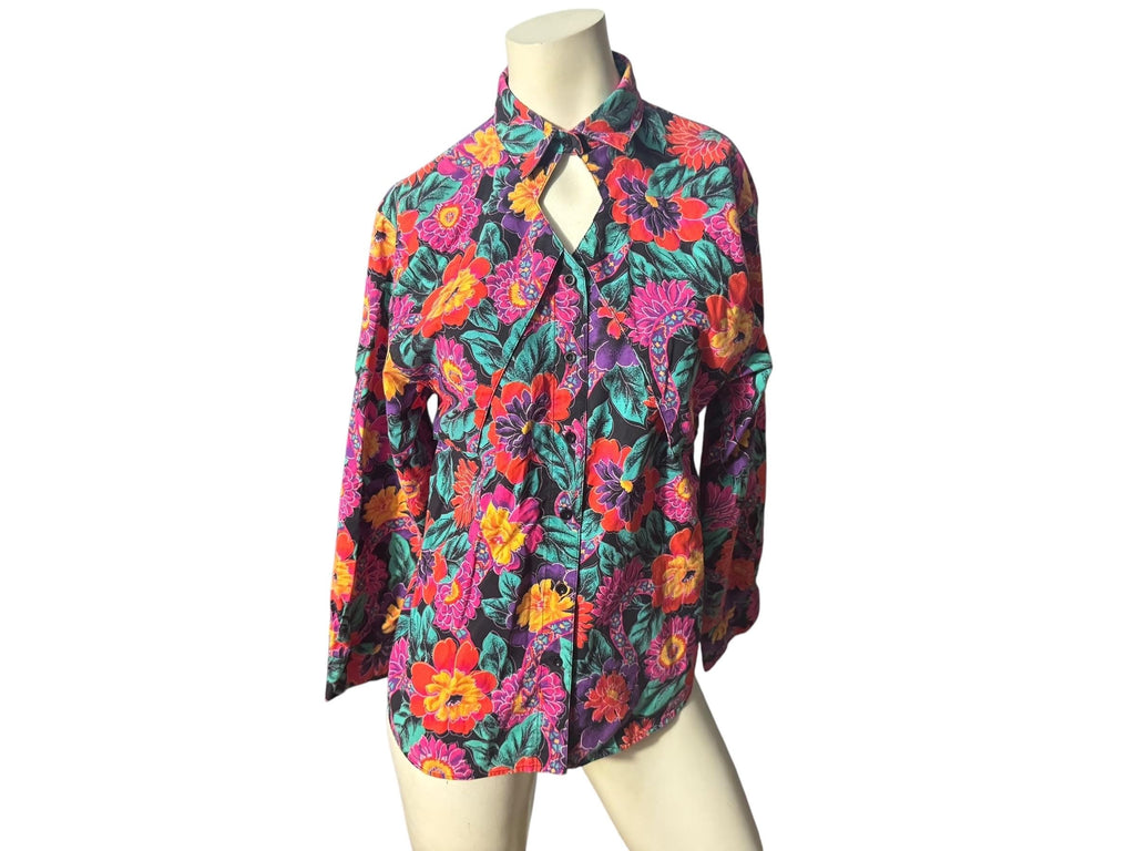 Vintage Women’s 80's Wrangler western shirt M L