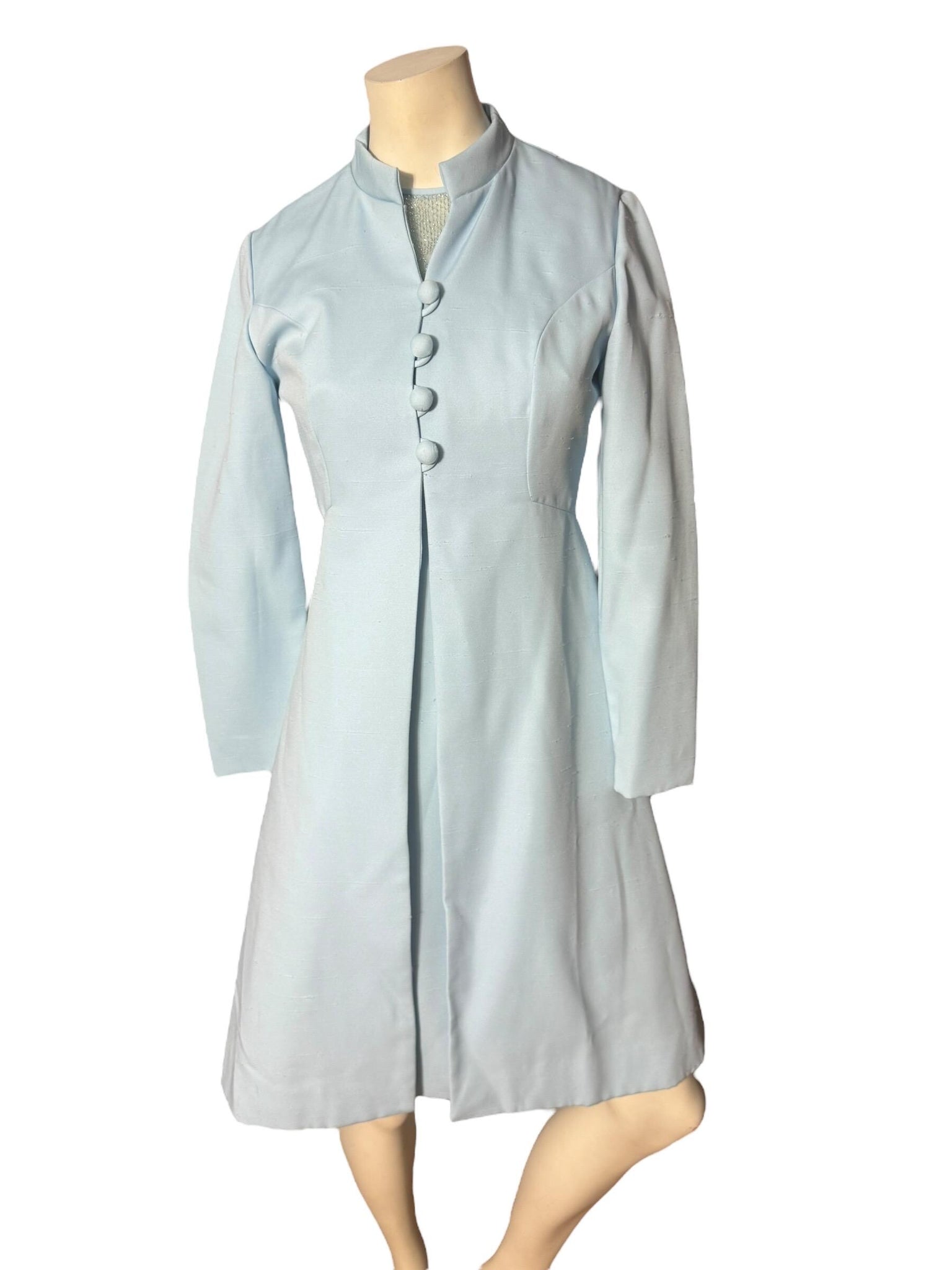 Vintage 60's Mod Dress and Jacket S M Leslie Fay
