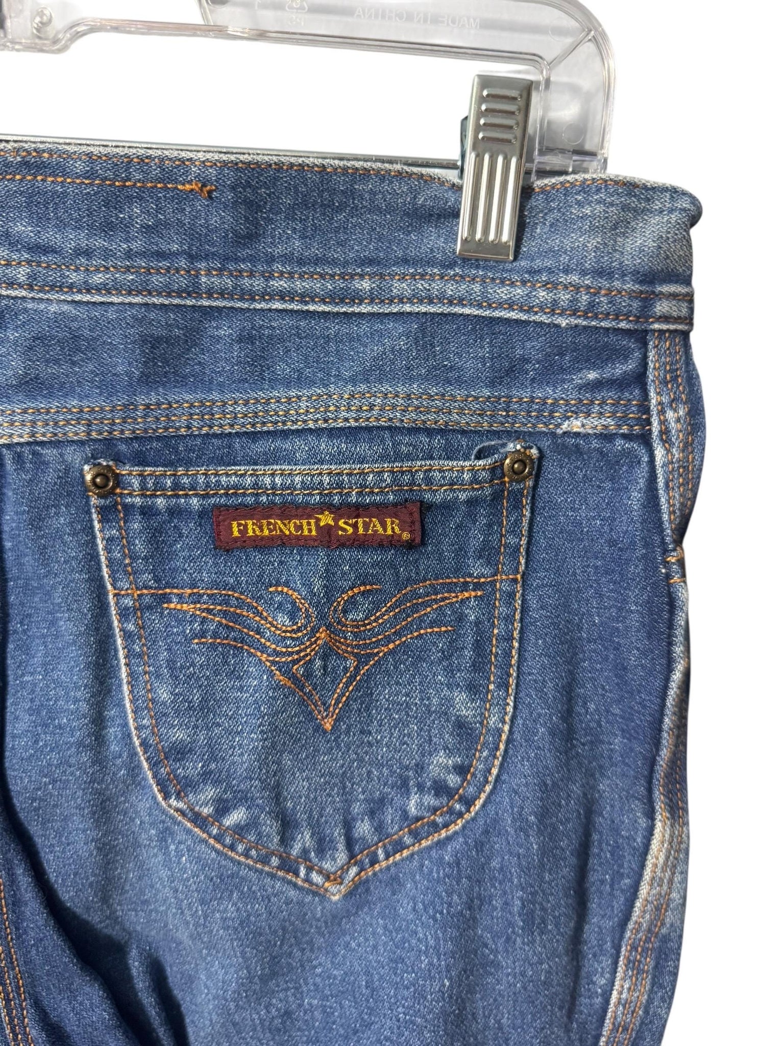 Vintage 70's jeans 34 x 27 French Star