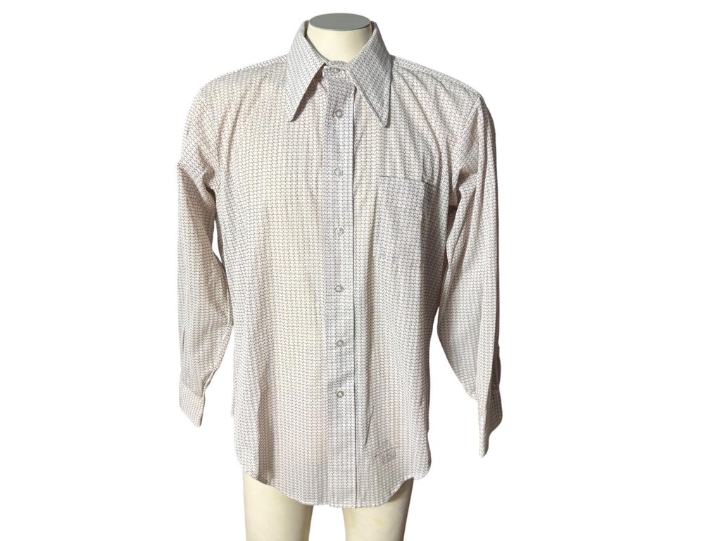 Vintage 70's men's shirt M 34 16 1/2