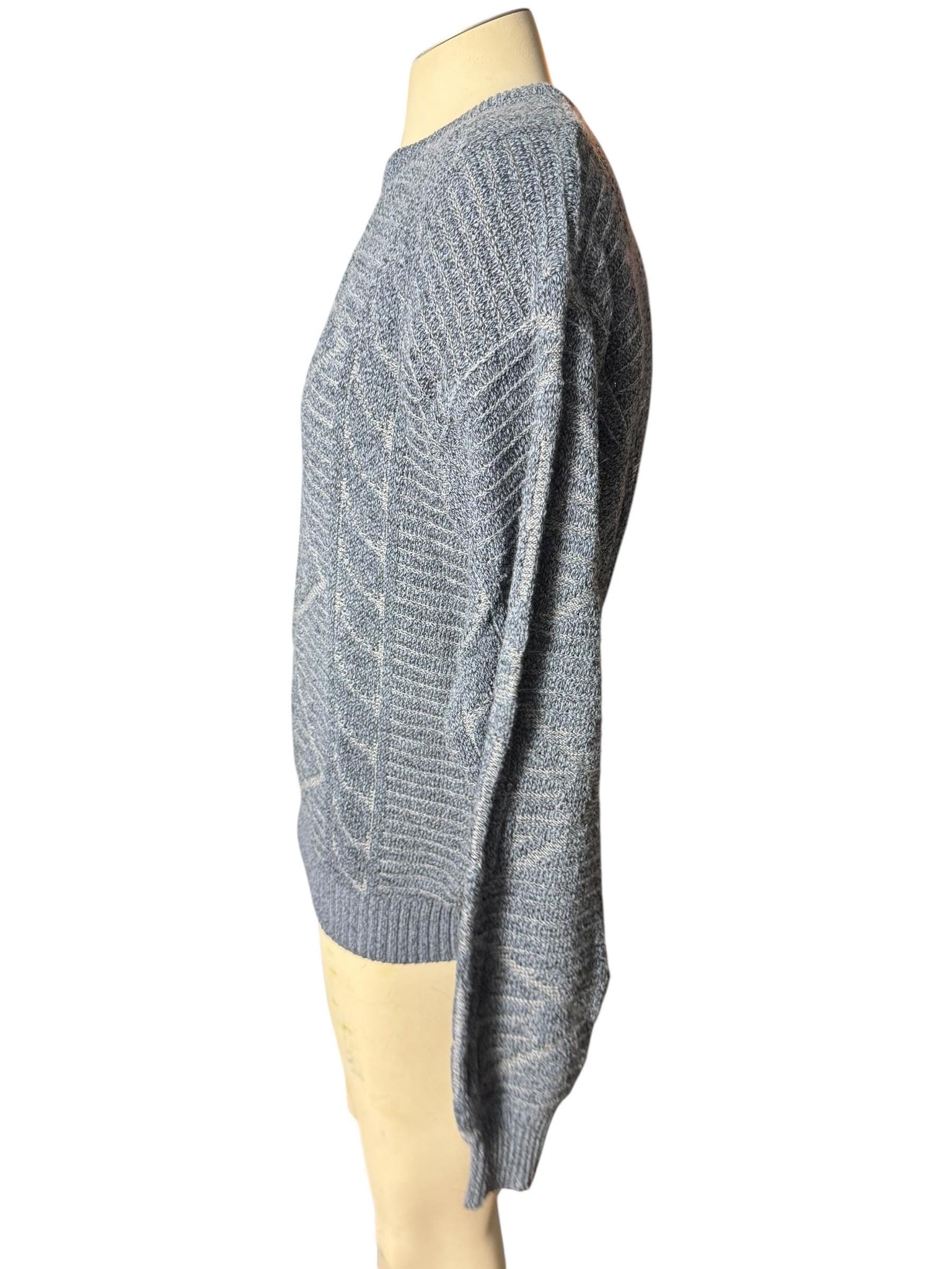 Vintage 80's men's sweater L Kenny Rogers