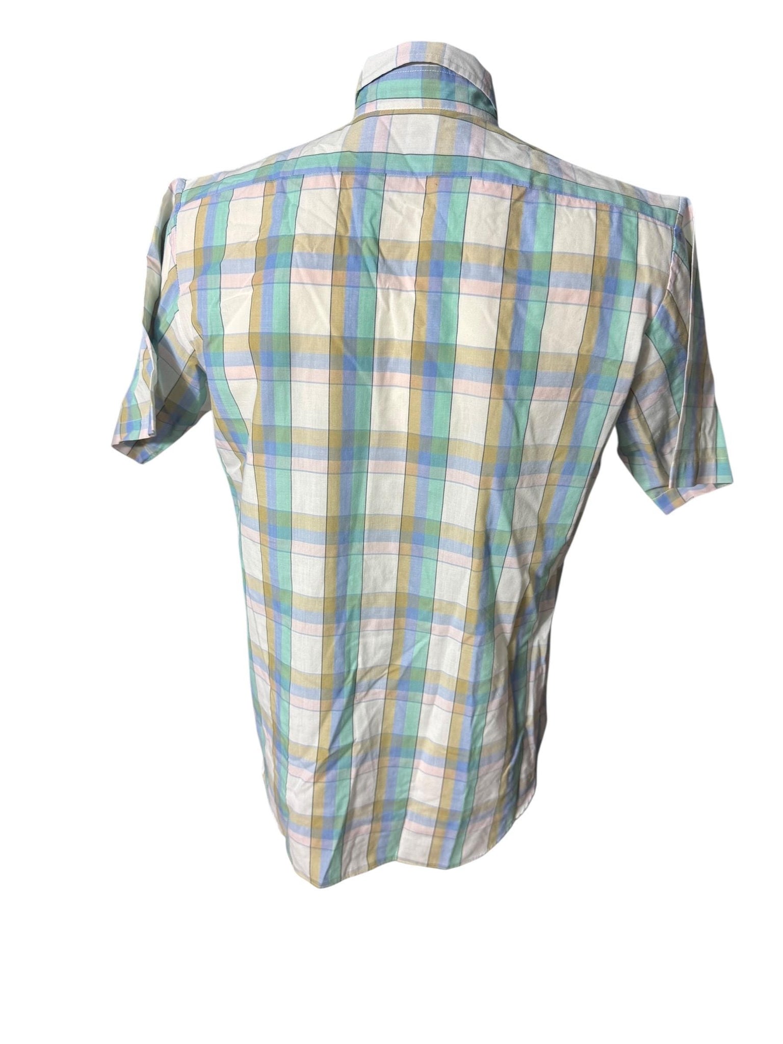 Vintage 80's Steeplechase men's plaid shirt M