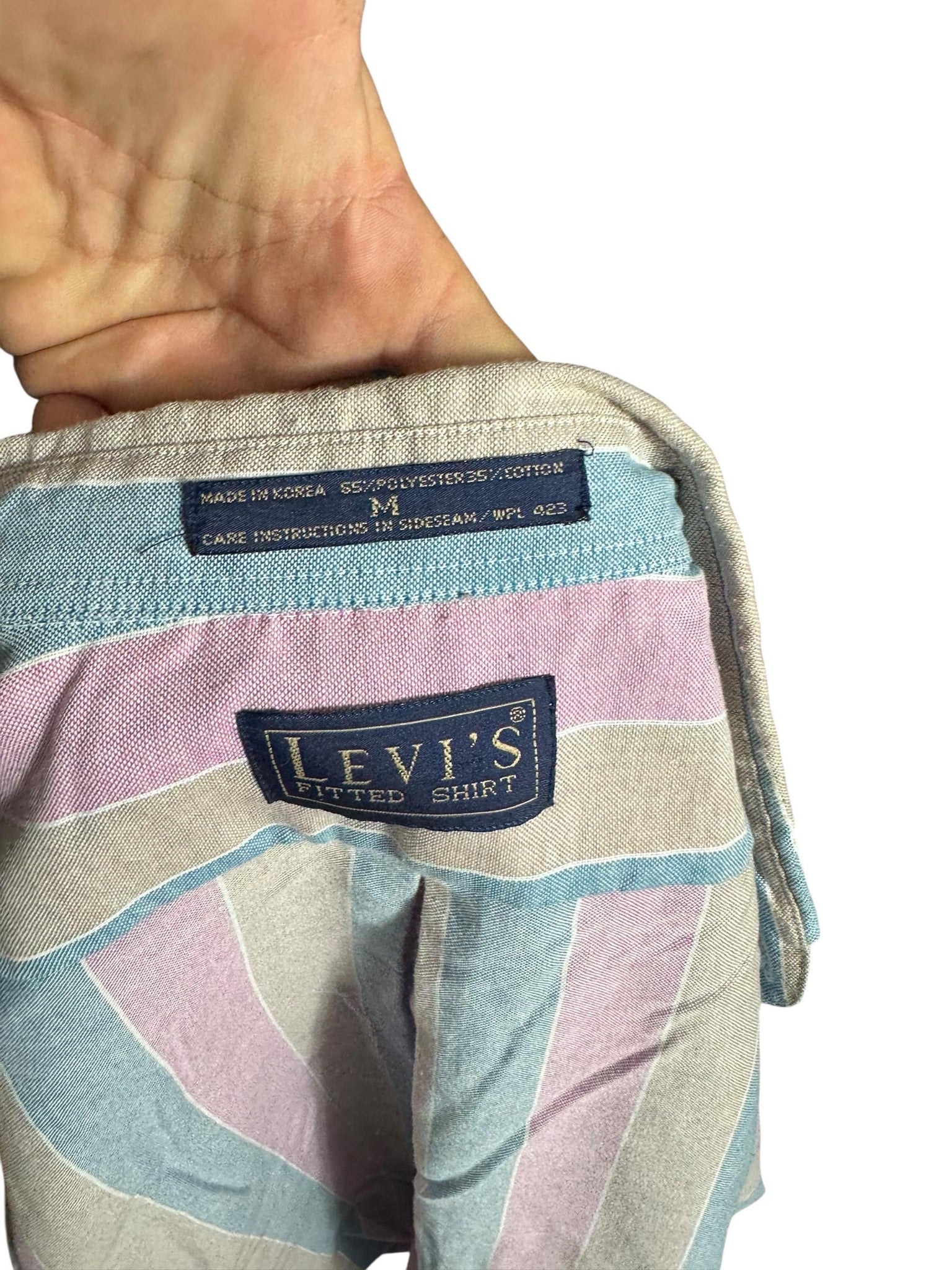 Vintage Levi's men's striped shirt M