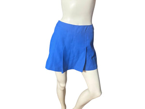 Vintage 80's blue Spalding mini tennis skirt S