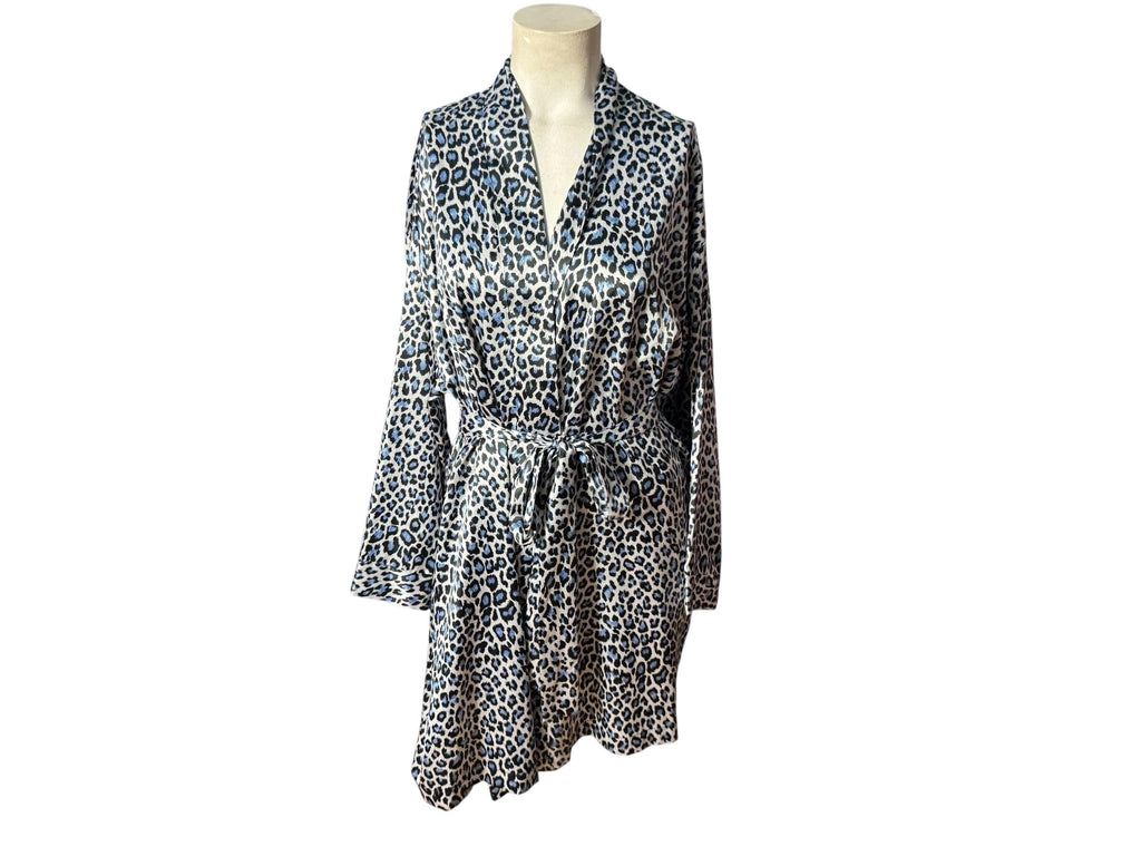 Vintage leopard Victoria's Secret robe one size