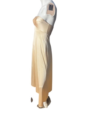 Vintage strapless long slip 32 Vanity Fair