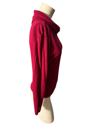 Vintage 1970’s maroon turtle neck M Adormel