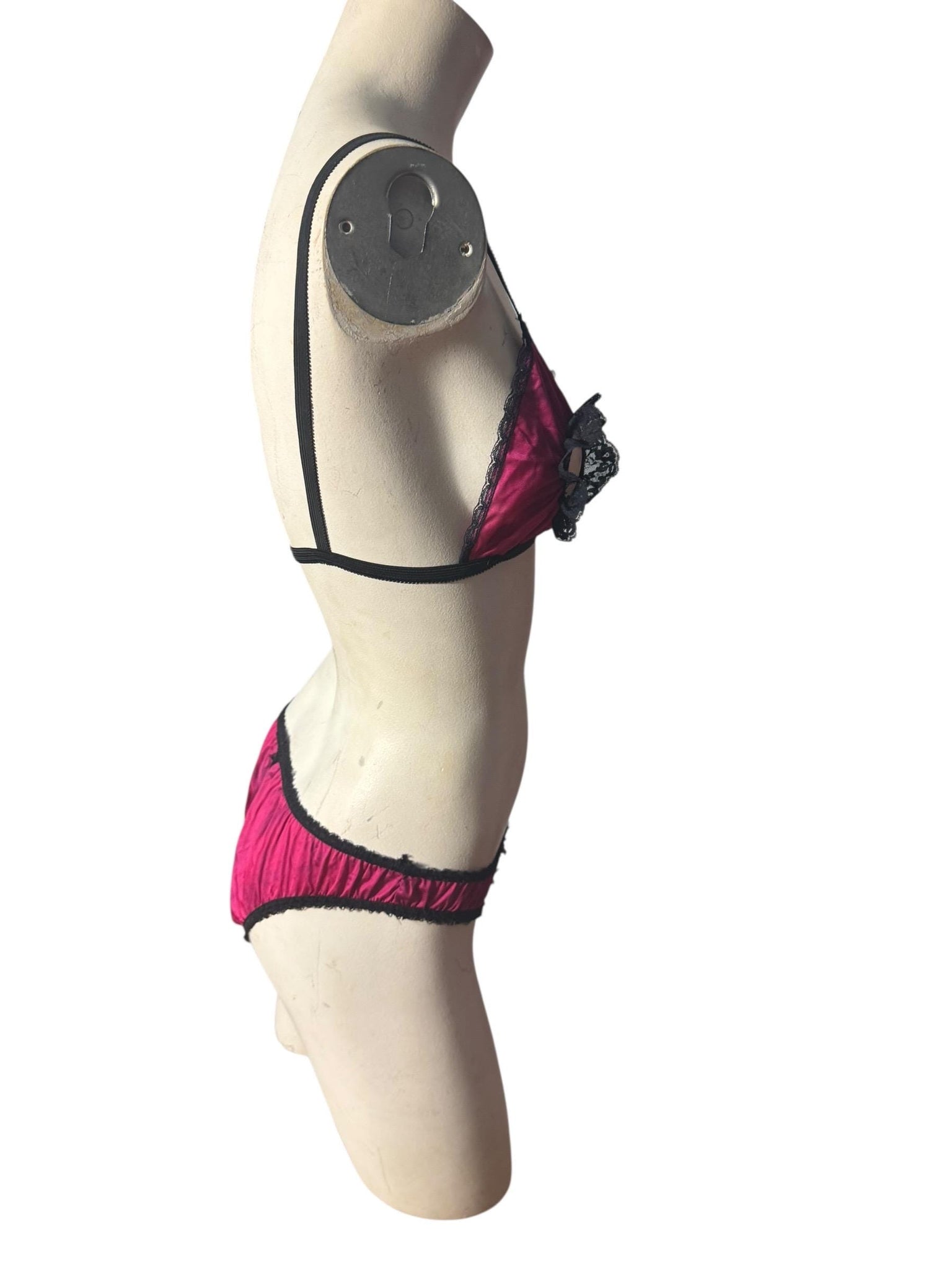 Vintage 80's lingerie set bra panties Darling S M