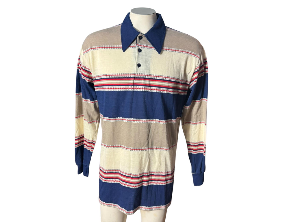 Vintage 70's Career Club Ultra Knit shirt XL