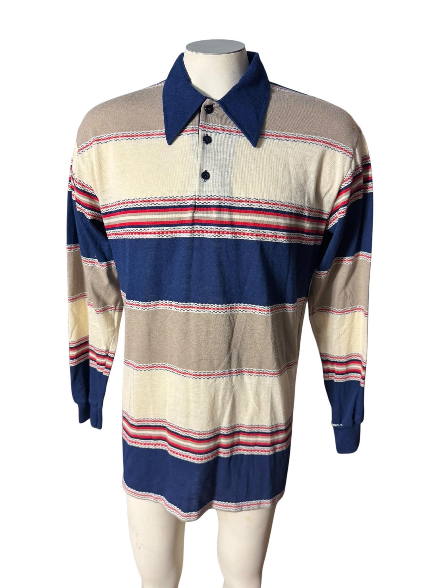 Vintage 70's Career Club Ultra Knit shirt XL