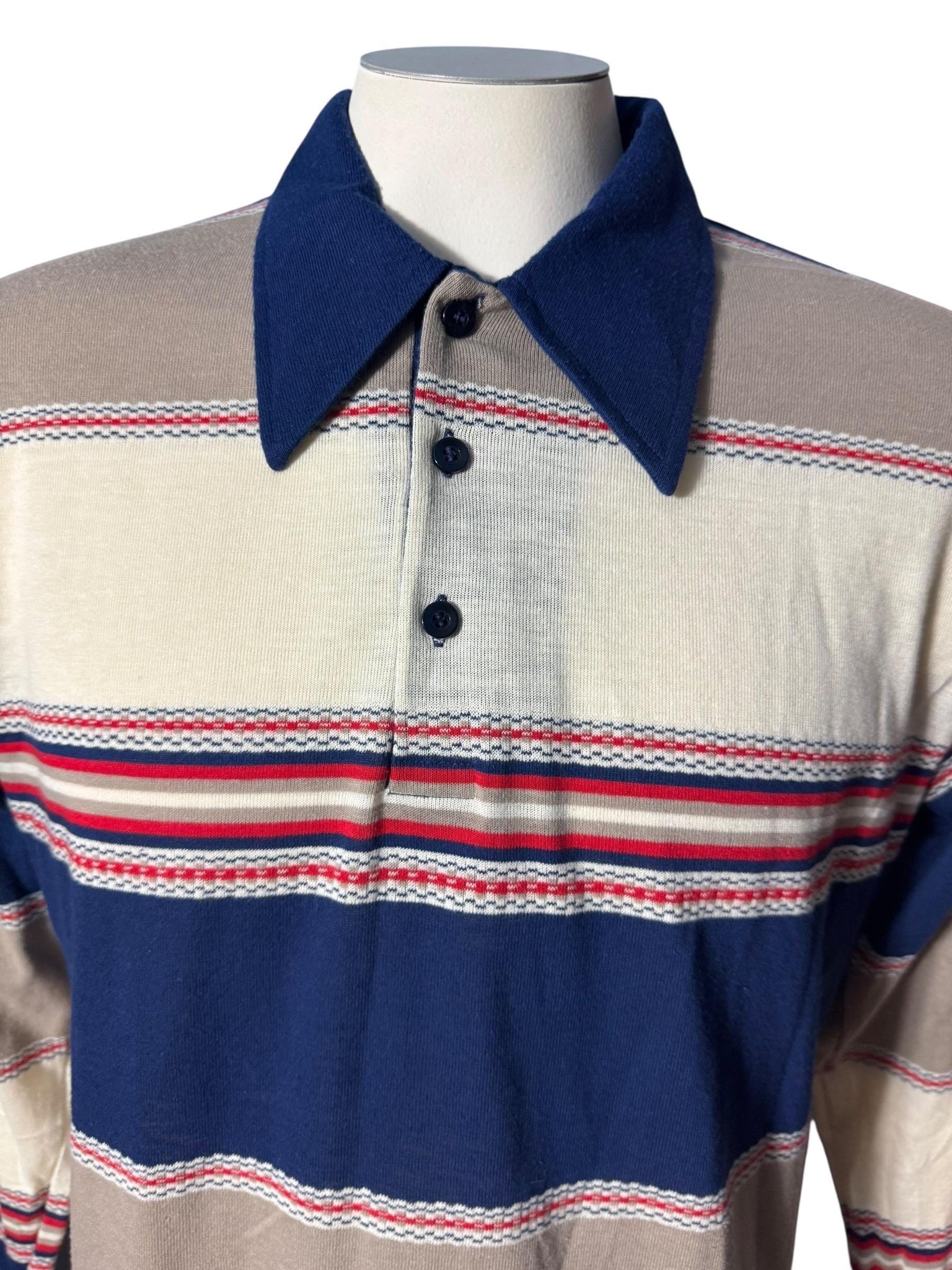 Vintage 70's Career Club Ultra Knit shirt XL