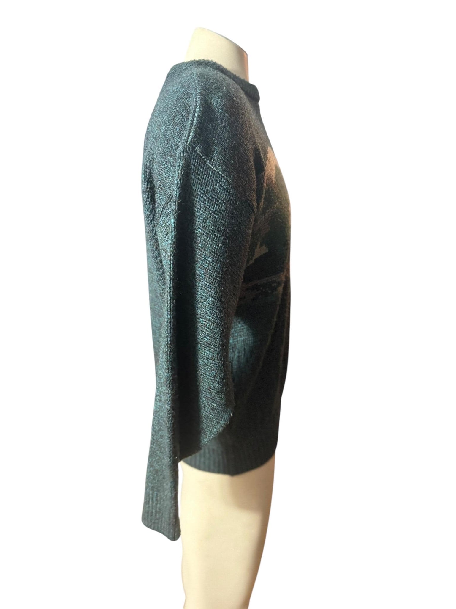 Vintage 80's men's golf sweater M Nico