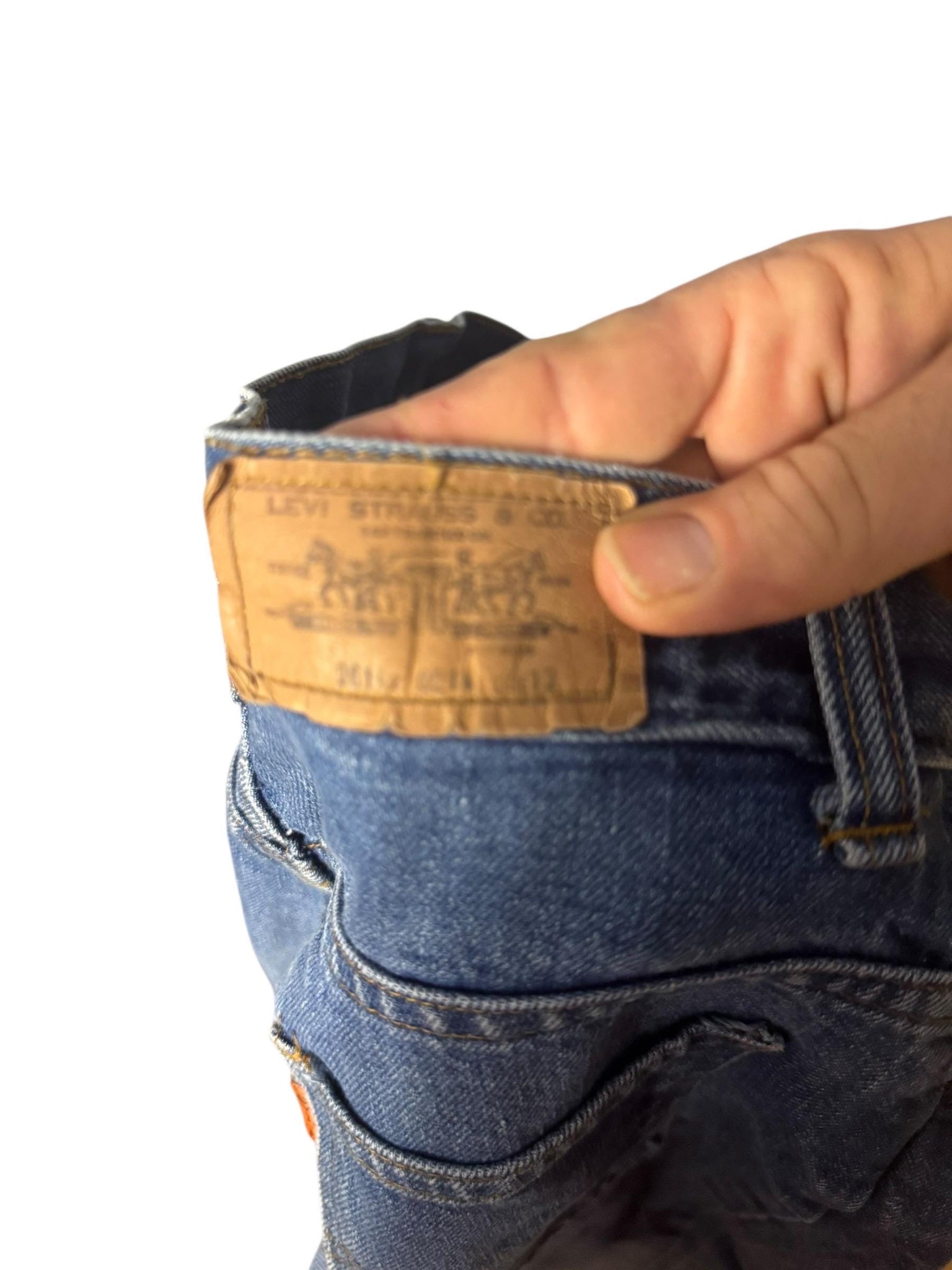 Vintage high waist snap Levis jeans 28 x 35