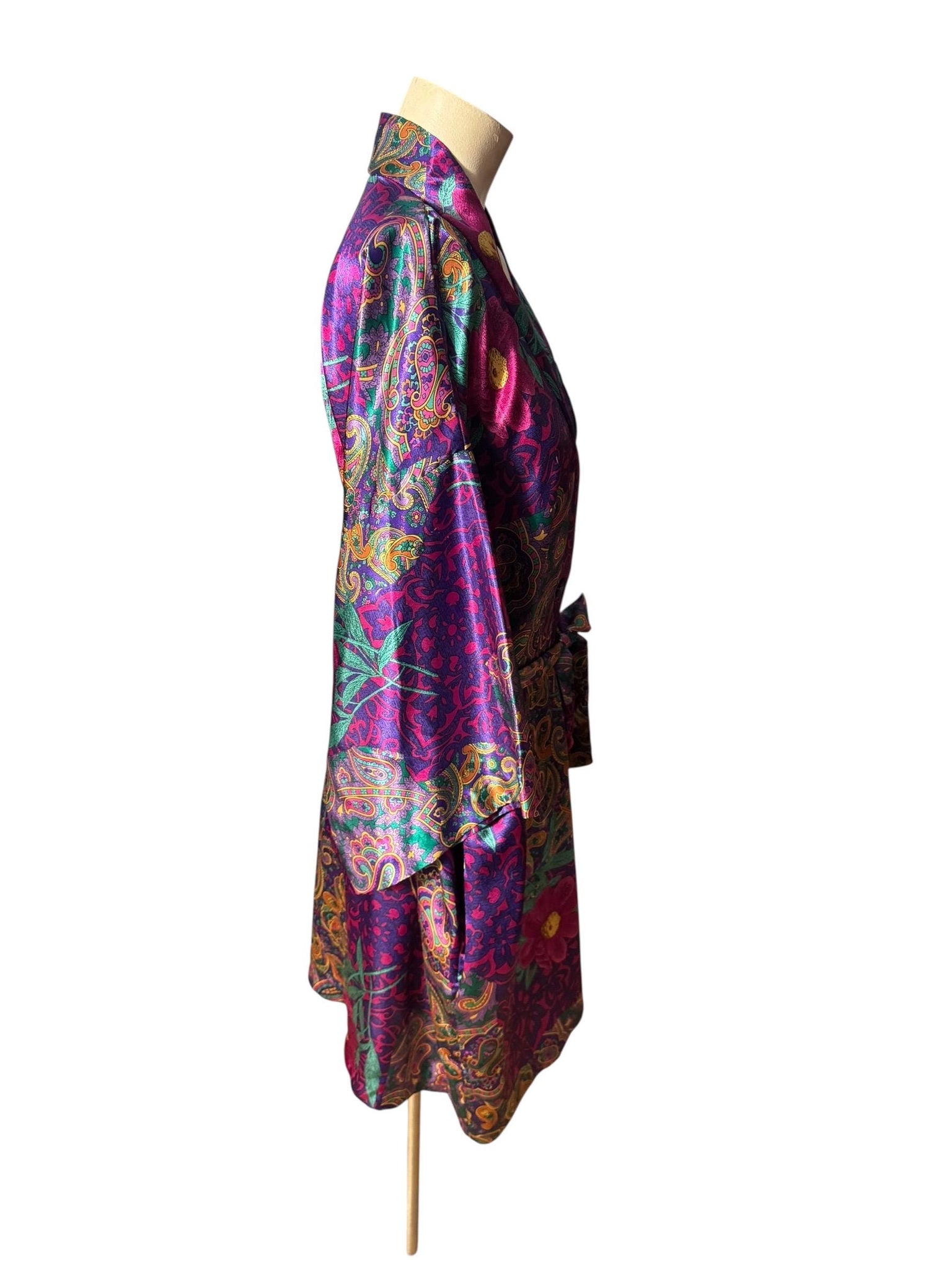 Vintage 80's Laura Gayle paisley M L