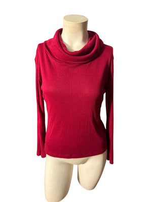 Vintage 1970’s maroon turtle neck M Adormel