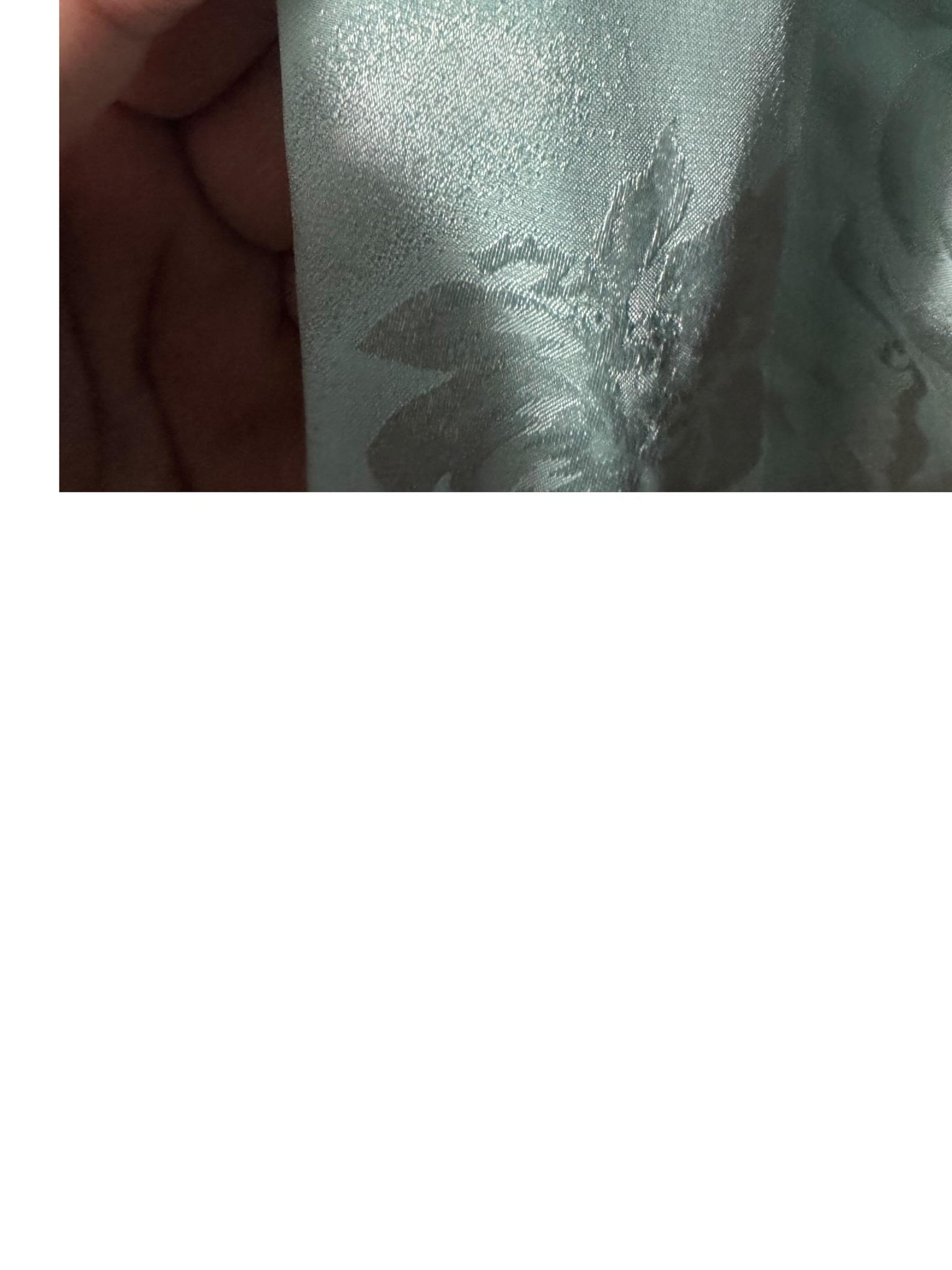 Vintage 80's Bill Tice green robe L