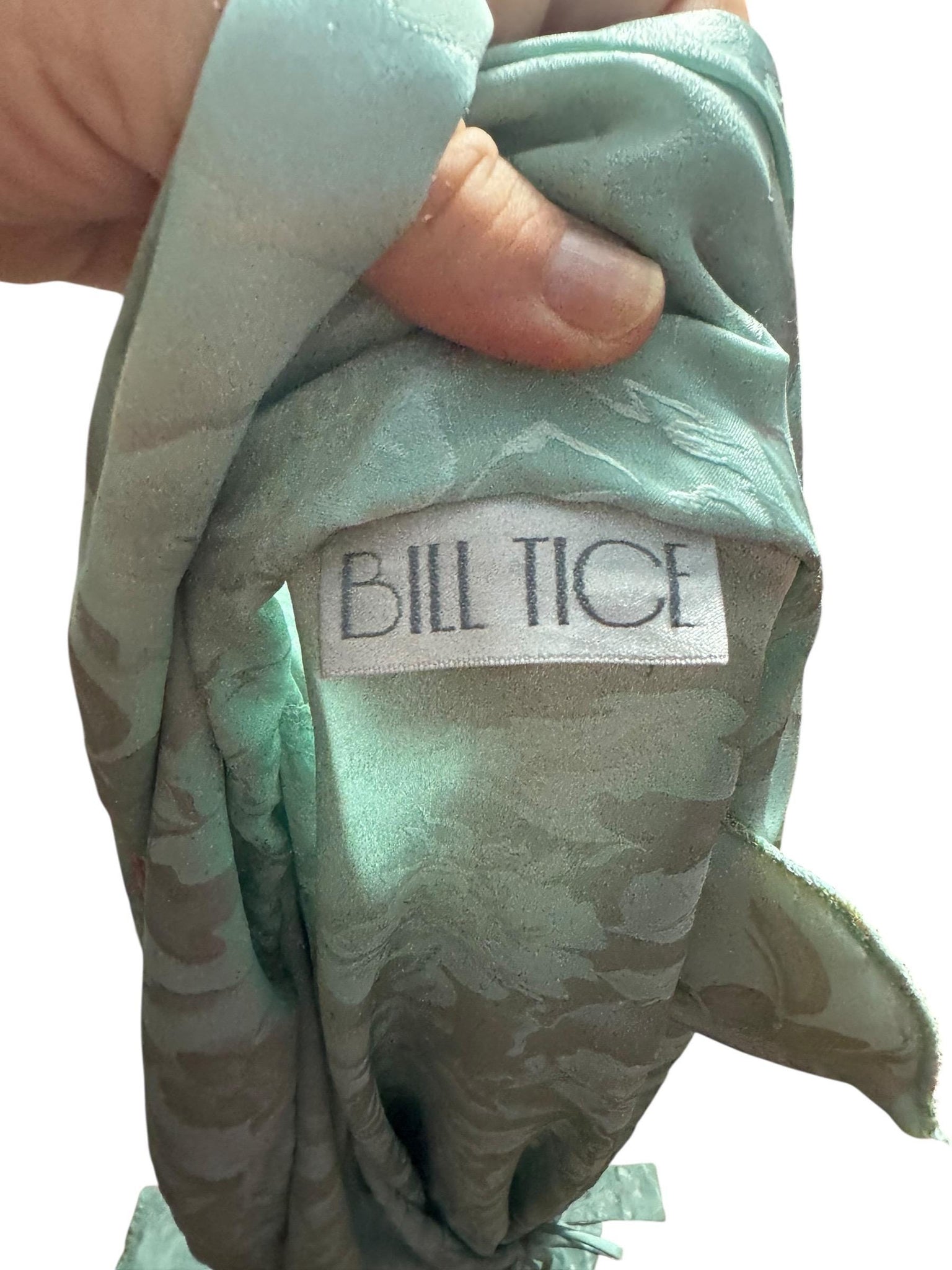 Vintage 80's Bill Tice green robe L