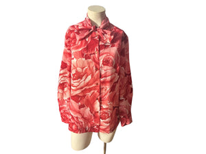 Vintage 70's tie neck shirt L Alex Coleman
