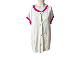 Vintage terry beach cover L Coco Bay