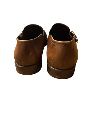 Vintage men's brown Ferragamo dress shoes 10 D