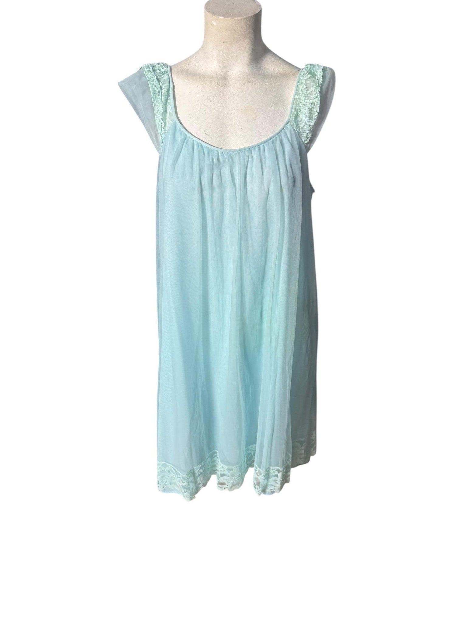 Vintage 60's babydoll nightgown L Sears