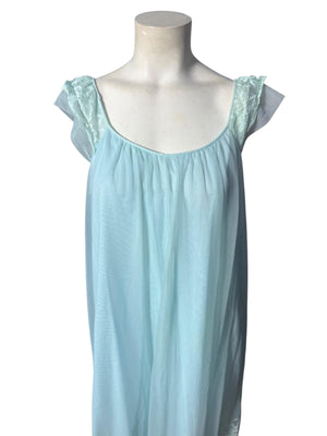 Vintage 60's babydoll nightgown L Sears