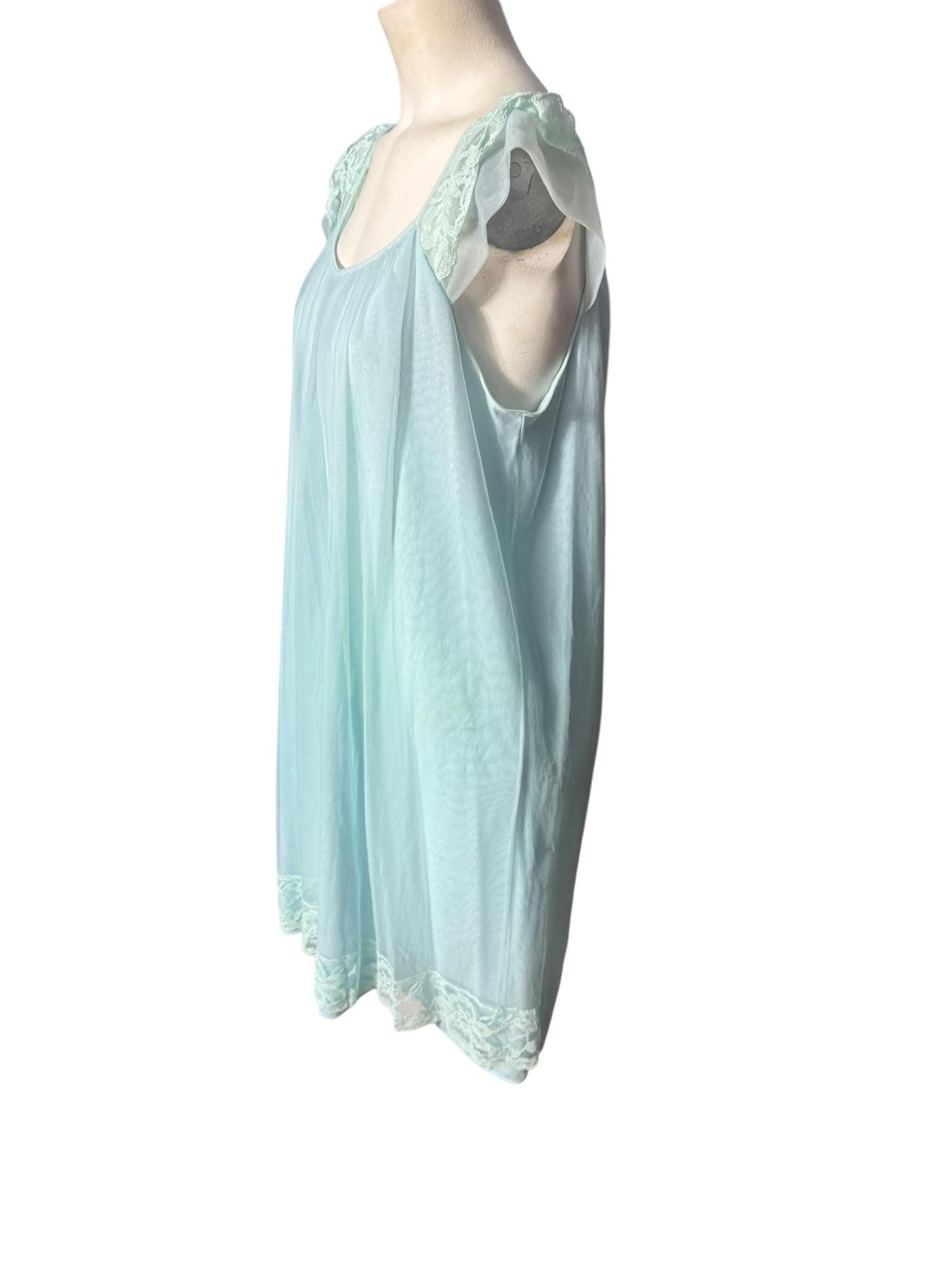 Vintage 60's babydoll nightgown L Sears