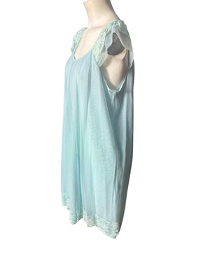 Vintage 60's babydoll nightgown L Sears