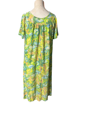 Vintage 70's Lounge dress nightgown M