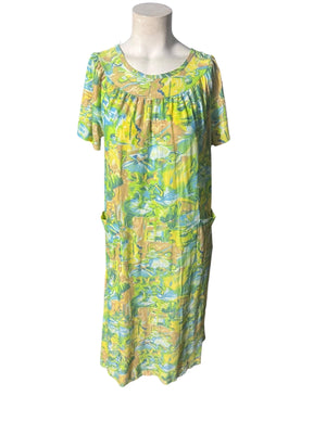 Vintage 70's Lounge dress nightgown M