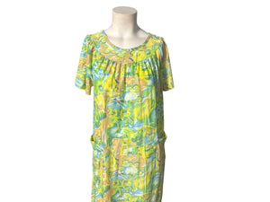 Vintage 70's Lounge dress nightgown M