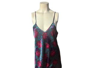 Vintage 80’s short nightgown M floral Intimate Affair