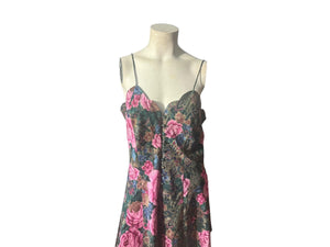Vintage 80’s Victoria’s Secret nightgown M floral