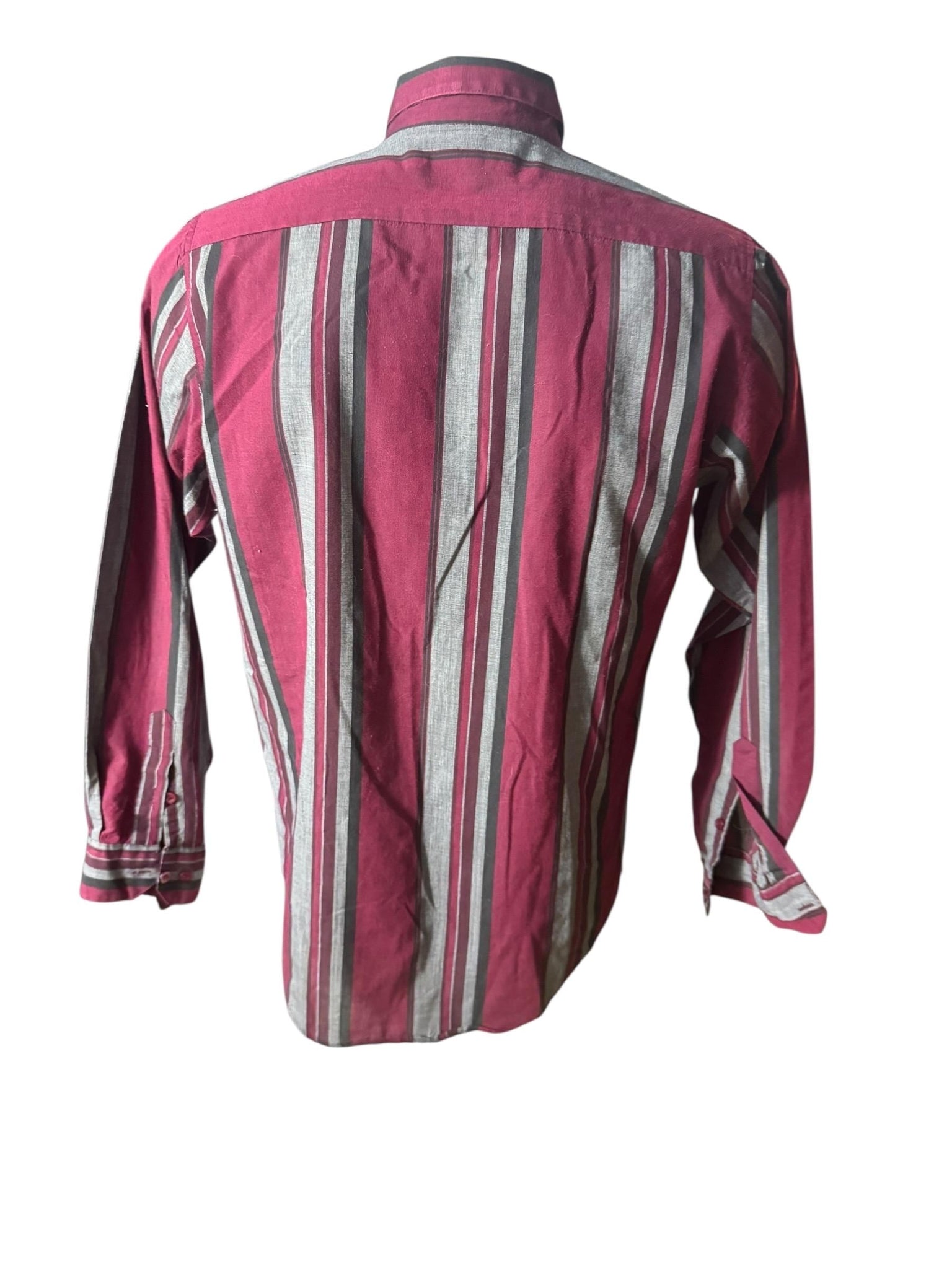 Vintage 80's striped men's shirt M Untied