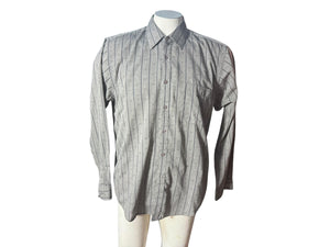 Vintage 80's gray Impact men's shirt L