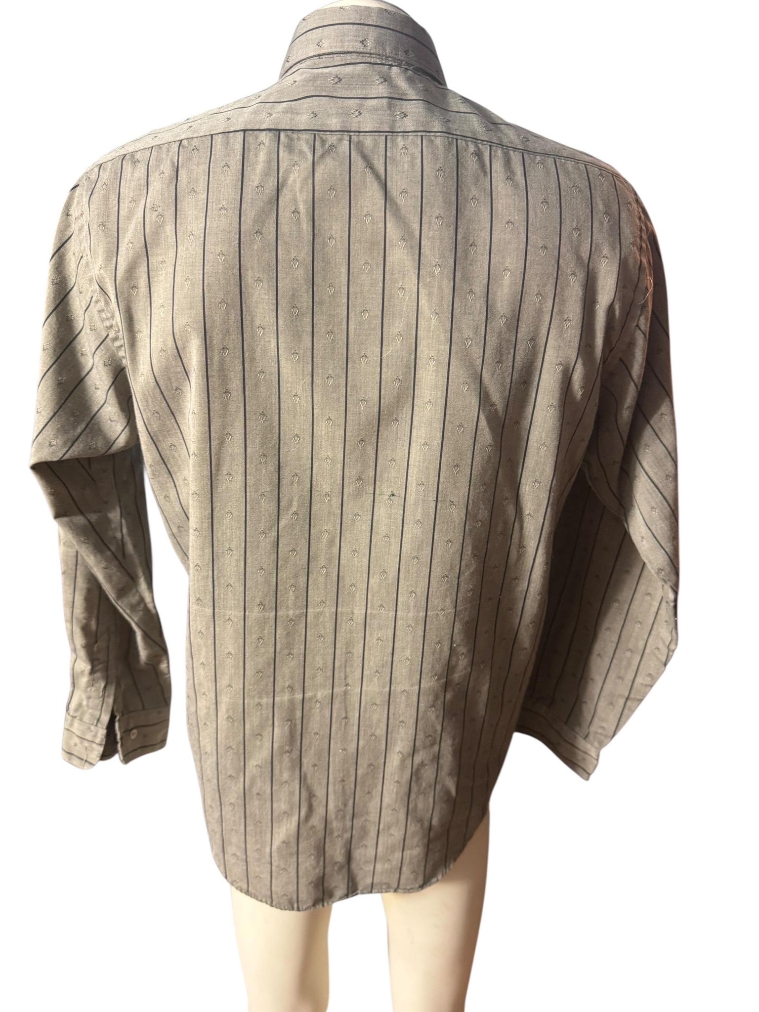 Vintage 80's gray Impact men's shirt L
