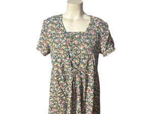 Vintage 80's floral maternity dress 10 Dividends