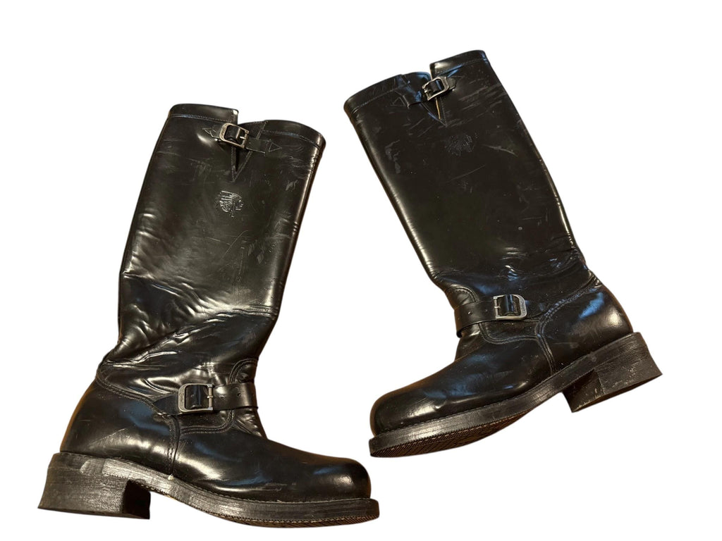 Vintage black Chippewa Engineer boots 10 D