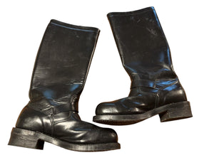 Vintage black Chippewa Engineer boots 10 D