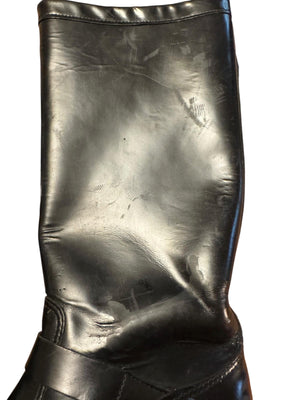 Vintage black Chippewa Engineer boots 10 D