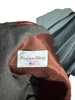 Vintage brown western suit jacket 40 R Papano West