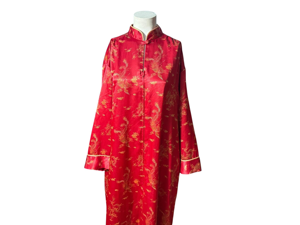 Vintage Oriental lounge robe M Mary McFadden